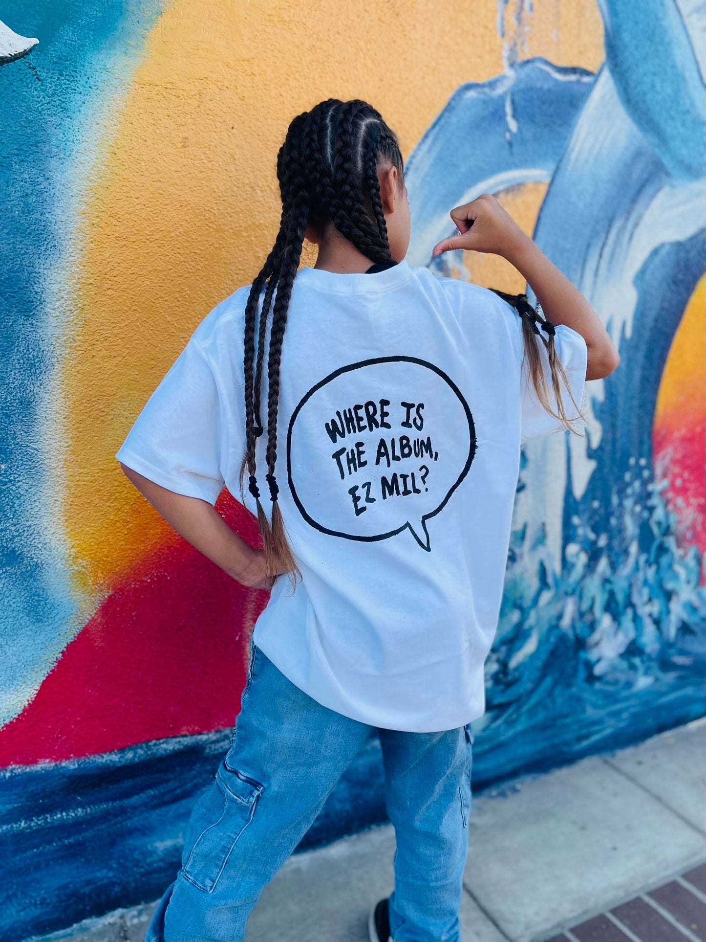 Ez Mil LIMITED EDITION “Where Is The Album Ez Mil?” TEE