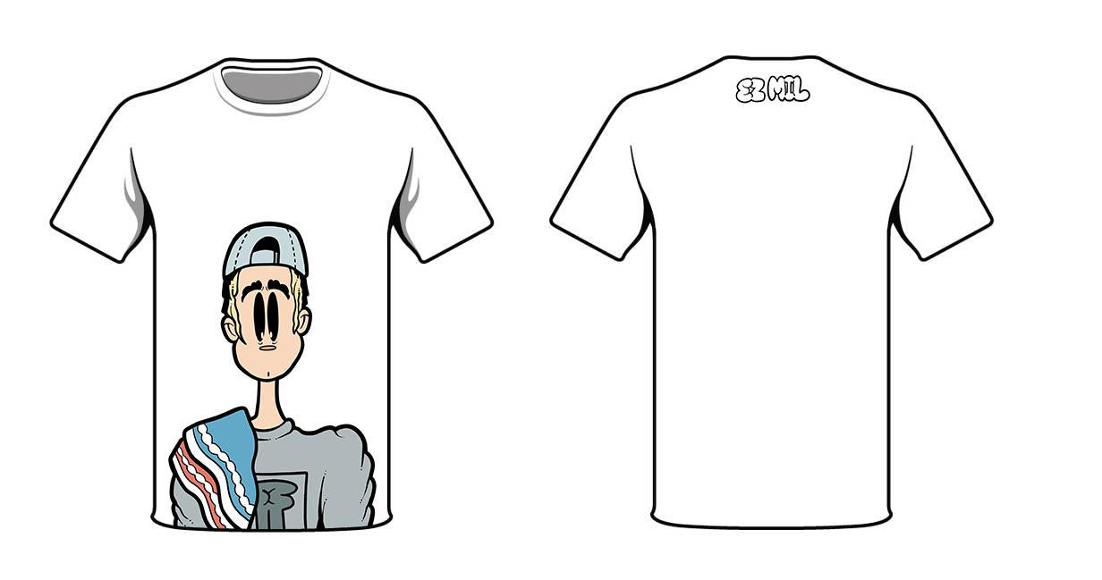 Ez Mil Limited "Storyteller" White Tee